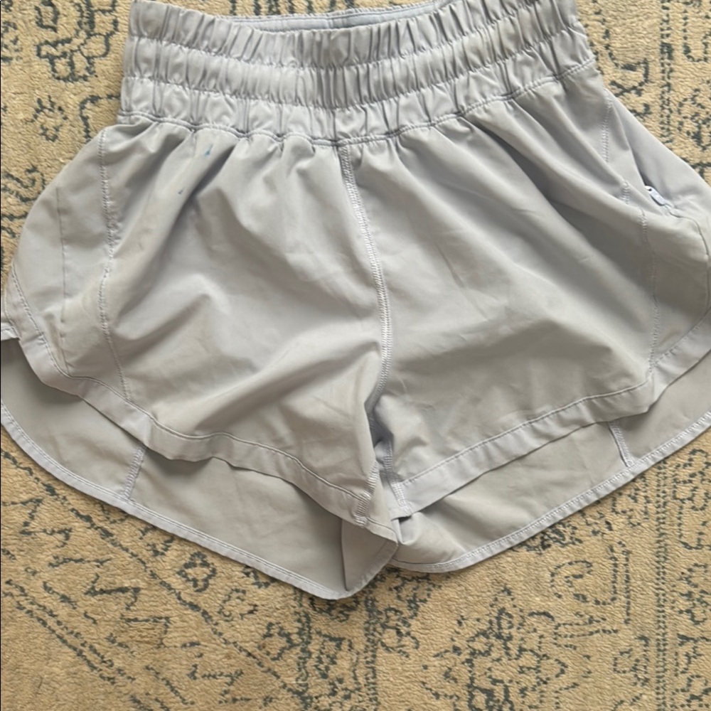 Lululemon Athletica Light blue Athletic Shorts, Tracker shorts